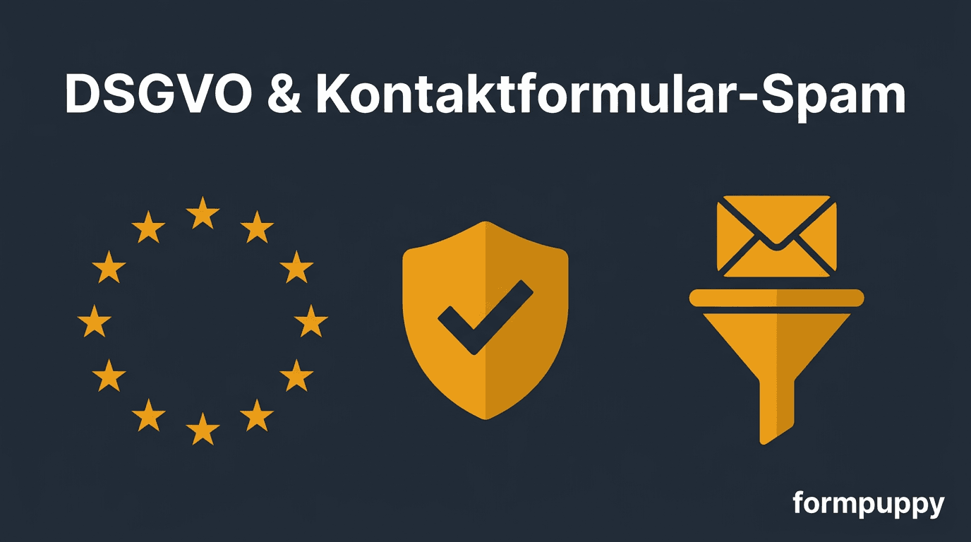 DSGVO und Kontaktformular-Spam: Die datenschutzkonforme Lösung
