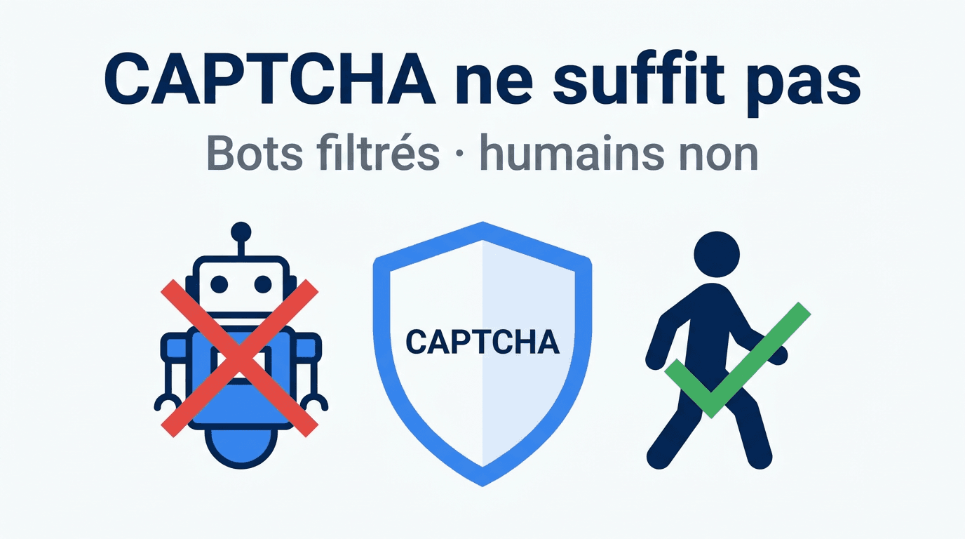 Pourquoi les CAPTCHA n'arrêtent pas le spam dans les formulaires